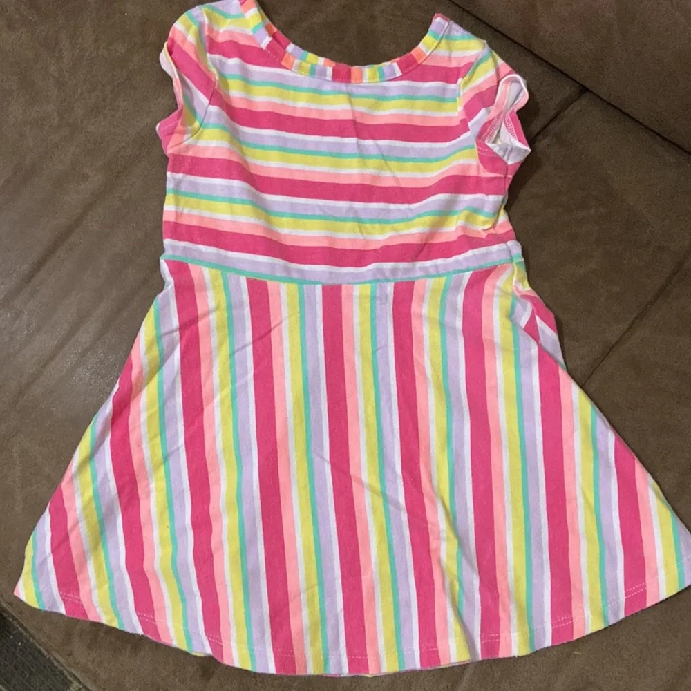 Cat & Jack striped dress 18m - Picture 3 of 4